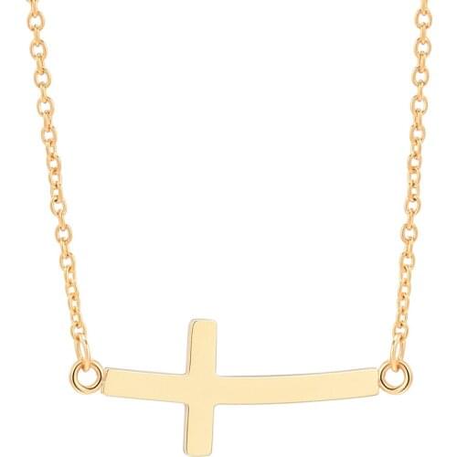 IJD10067 Stainless Steel Long Strip Thin Slice Cross Pendant Souvenir Memorial for Ashes Urn Cremation Fashion Jewelry Gift