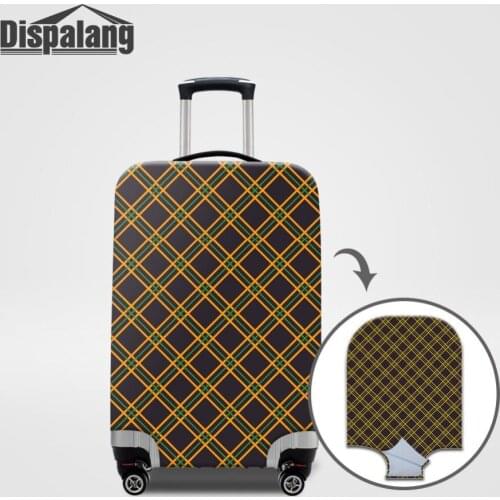 Fashion Luggage Protective Cover Best Travel Accessories Striped Durable Elastic Suitcase Cover for 18-32 Inch Travel Bag Cover