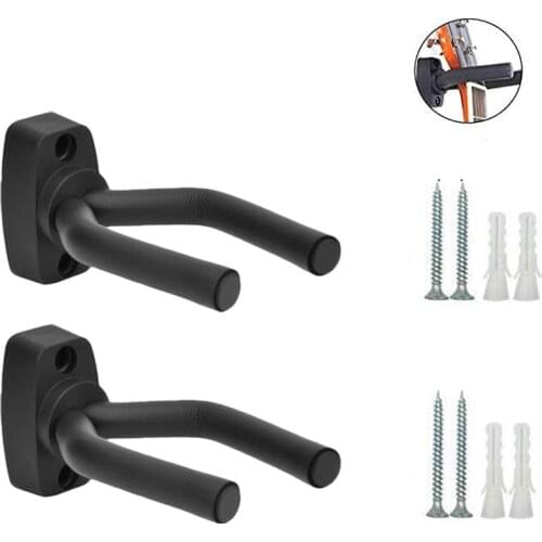 2/4/6/8/10 Pcs Guitar Hanger Hook Holder Wall Mount Stand Rack Bracket Display Screws Guitar Bass Ukulele Parts & Accessories