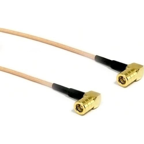 NEW SMB Female Right Angle Switch SMB Female jack RA 90-degree pigtail cable RG316 15CM wholesale price