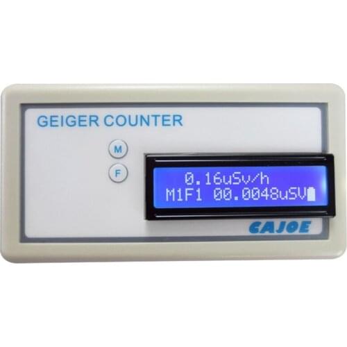 GMV2 Portable Handle Geiger Counter Radiation Dosimeter EMF Meter Assembled Nuclear Radiation Detector