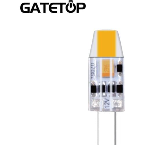 Super Bright Chandelier G4 1.2W Silica Gel 12V COB Led Lamp Light