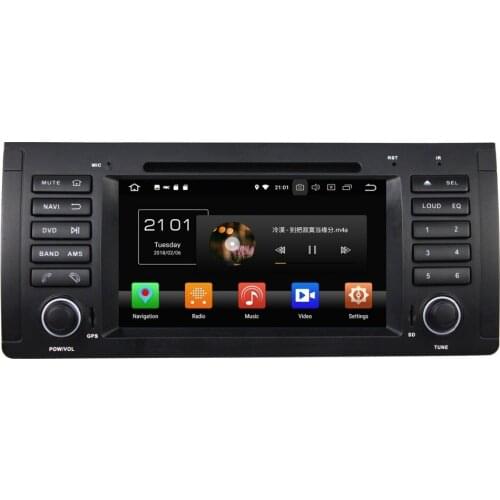4GB RAM Octa Core 1 din 7" Android 8.0 Car DVD Player for BMW M5 E39 X5 E53 With GPS Radio Bluetooth WIFI USB DVR 32GB ROM