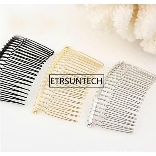 500pcs 5 Wire Combs 20 Teeth Bridal Wedding hand-made DIY Comb for crafting veils birdcage F1663