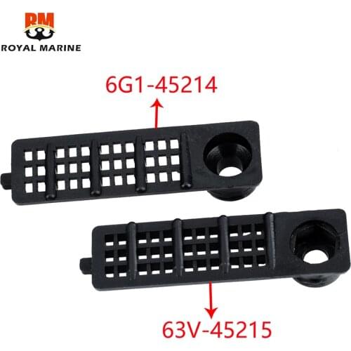 63V-45215-00 6G1-45214-00 Water Inlet Cover for yamaha outboard 2T 6-15HP or 4T F8-F20 63V-45215-00-00 6G1-45214-00-00