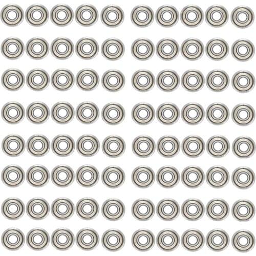 80Pcs 608ZZ Bearing 8X22X7 mm ABEC-5 Skate Stroller Miniature 608 ZZ Ball Bearings 608Z 608 2Z Bearing