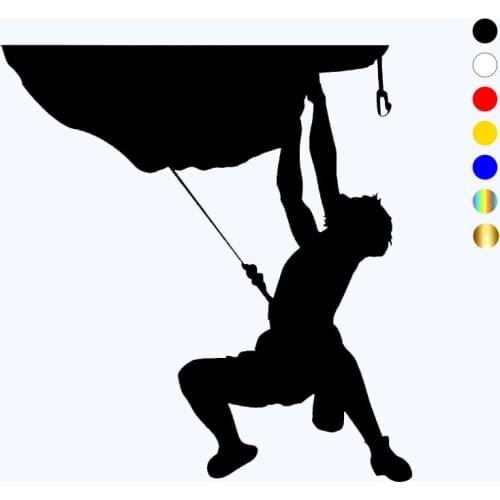 CK2927# Climber funny car sticker vinyl decal silver/black car auto stickers for car bumper/rear window car decoration