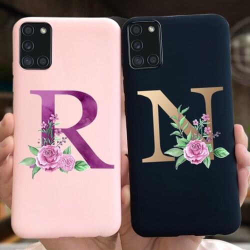 For Samsung Galaxy A52 5G Case 2020 NEW Fashion silicon Soft Back Cover Coque For Samsung A52 A 52 Letters Phone Cases SM-A526B