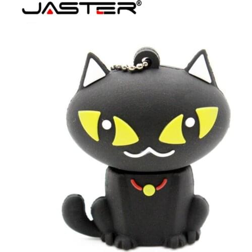 JASTER Cute cat Sailor Moon luna pendrive Sailor Moon series memory Stick pendrive 32GB 16GB 64GB usb flash drive memory stick
