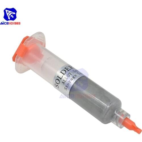 Solder Paste Flux Sn63/Pb37 25-45um Syringe to Mobile Phone Repair Computer Soldering Paste Welding Tool 30g