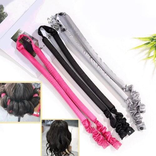 Flexible Hair Curling Rod Sleeping Hair Rollers Reusable Heatless Curler Magic Wave Hair Curler Hair Styling Tools