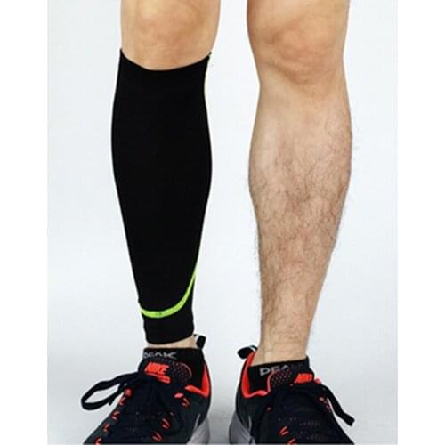 Basketball Football Compression Leg Sleeve Calf Support High Elastic Running Legs Warmers Shin Guard Cycling Sport Safety