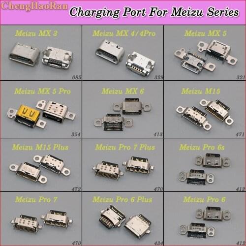 ChengHaoRan for Meizu series MX 1 2 3 4 4Pro 5 5pro 6 M15/Plus Pro 7 plus Pro 6/6s/6plus micro usb jack charging port connector