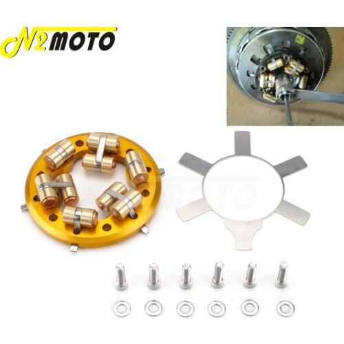Motorcycle High Performance Titanium Orange Gold Variable Pressure Clutch Plate Accessories For Harley Big Twin 1998-2016