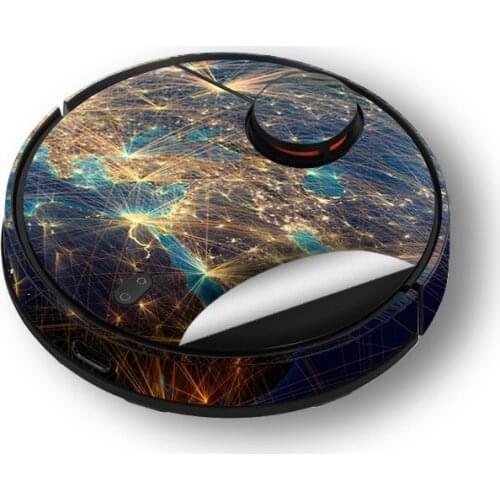 Provide Customized Custom Universe Sticker Decal for xiaomi Robot Mijia Robotic Styj02ym Mop Pro Vacuum Cleaner Skin Spare Parts