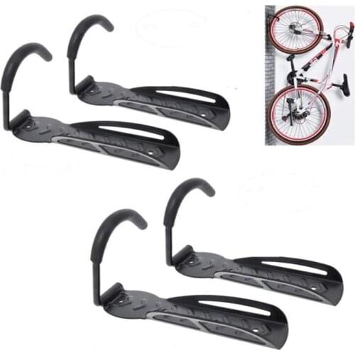 Bike Wall Stand Holder Mount MTB Road Bike Storage Fixed Hanging Hook Bike Support Stand Bracket Holder Outdoor Cycling Supplies