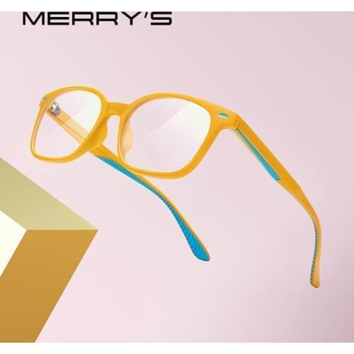 MERRYS Anti Blue Light Blocking Glasses For Kids Boy Girl Computer Gaming Glasses Blue Ray Glasses S7104