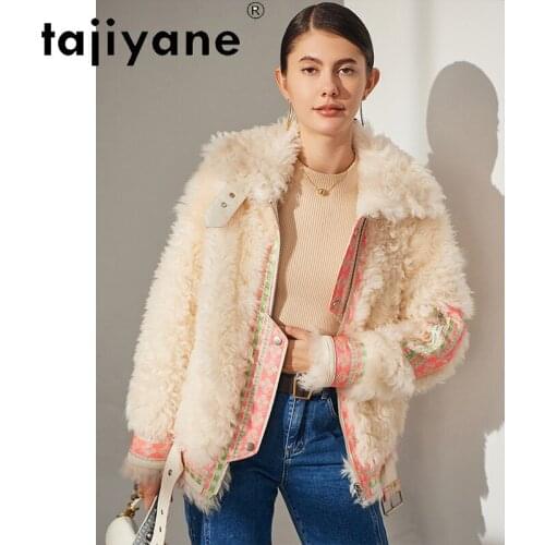 Coats Winter Woman and Jackets Womens Real Wool Jacket Women Genuine Sheepskin Coat Female Luxury Mujer Parkas TN1501