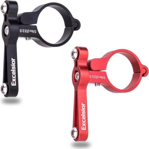 Adjustable Bike Bicycle Bottle Holder Anti-oxidation Shock-absorber Cross Style Connection Mount Seat Post Water Bottle Cage