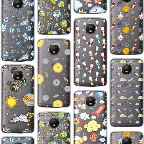Luxury Rocket Cute Cute Case For Motorola Moto G9 G10 G30 G8 E7 E6S G7 G6 E6 G5 G5S E5 One Macro Plus Play Power Lite Silicone