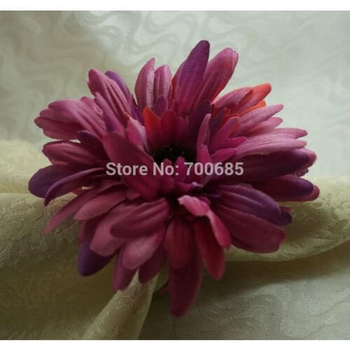 Handmade silk flower napkin ring, napkin holder