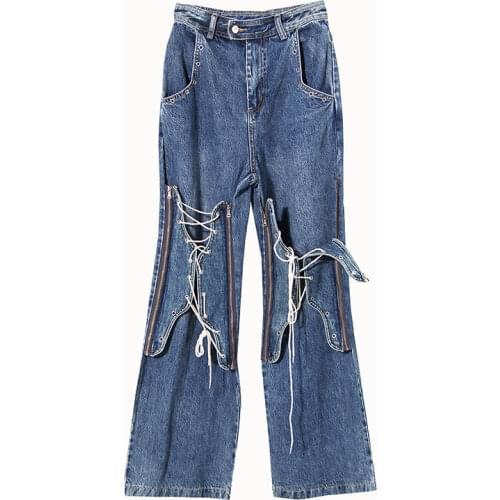 Yuerwang Women's Flared Jeans