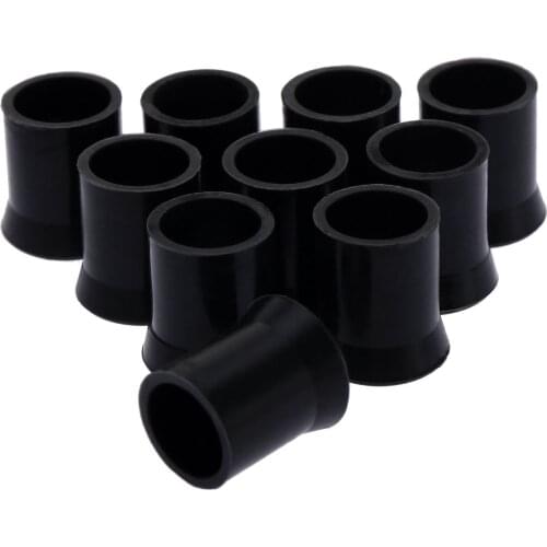 10Pcs 11mm Black Rubber Tobacco Smoking Pipe Tip Grips Smoking Pipe Mouthpiece Stem Pipe Tip Grips Ring Protective Sleeve