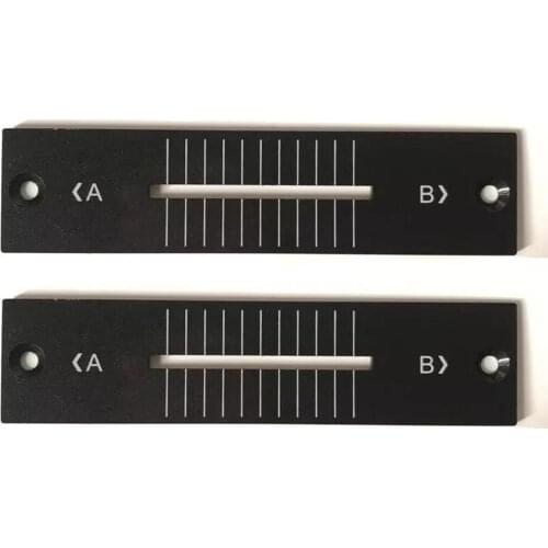 2pcs New OEM Replacement Plate For DJM800 Channel Fader Panel Replacement Plate DAH2427