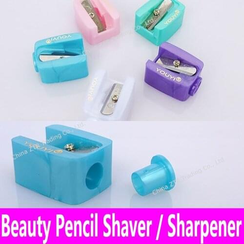 3pcs Eyebrow Pencil Sharpener Eyebrow Pencil Shaver Eye Liner Lip Liner Sharpener Portable Cosmetic Pen Shaver Stick Makeup Tool