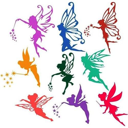 9pcs Lovely Flower Fairy Metal Cutting Dies Human Doll For DIY Craft Scrapbooking Cards Decorative