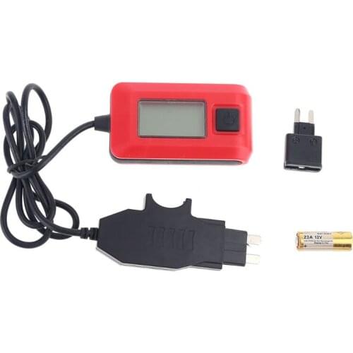Auto Fuses Buddy Mini Tester Detector Car Electric Current AE150 12V 23A LCD Display Multifunction Repair Practical Accurate Cir