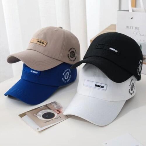 New Outdoor Sport Baseball Cap Fashion Letters Embroidered Patch Design Cap Adjustable Men Women Cap Fashion Hip Hop Hat