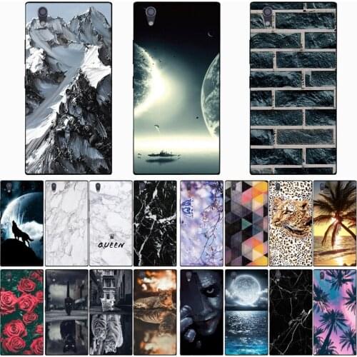 For LENOVO P70 Case Wolf Silicon TPU Fundas for Lenovo P70 Cat Animal Shell Bag Housing Phone Cases