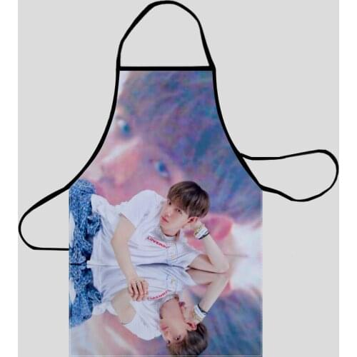 BAEK HYUN Aprons For Women Oxford Fabric Cleaning Pinafore Home Cooking Accessories Apron