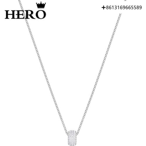 HERO High Quality Original Copy 1:1SWA Bear Necklace Logo Gift Preferred Free Package Manufacturers Wholesale
