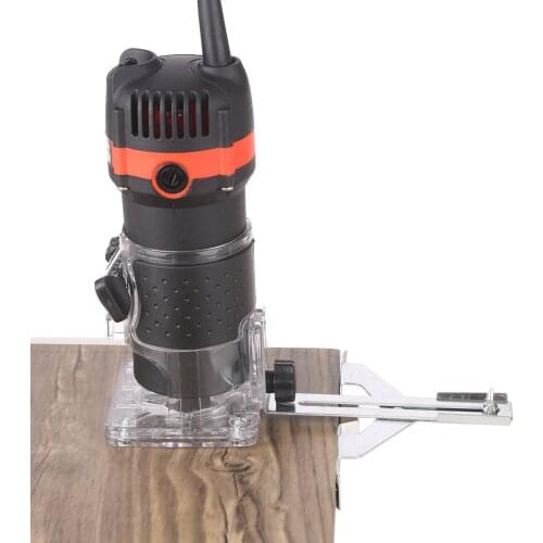 KKmoon 800W 30000r/min Electric Wood Trimmer Wood Router Laminate Trimmer Professional Slotting Trimming Grooving Machine