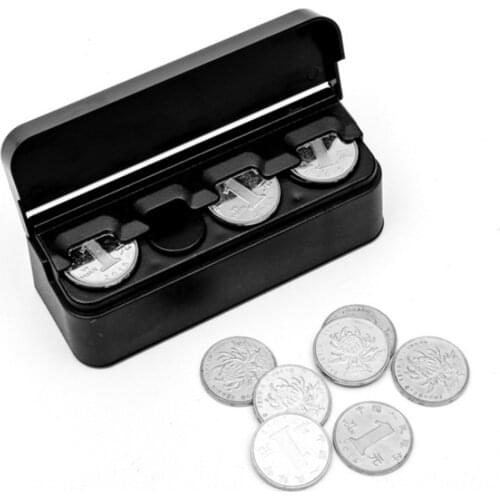Car Coins Storage Box Interior Accessories Pocket Telescopic Dashboard Coins Case Car Organizer Plastic Holder Container