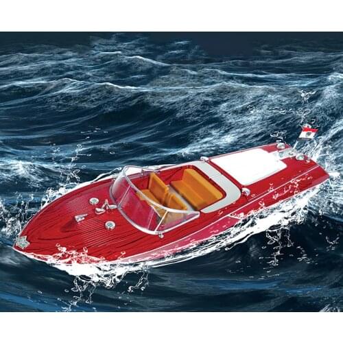 Large-Scale Simulation 2.4G High-Speed Remote Control Speedboat Navigation Model Waterproof Electric Children Racing Toy Boat