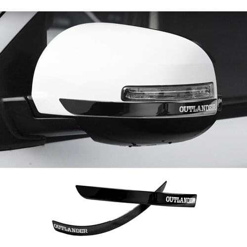 REAR VIEW MIRROR WING TRIM COVER GARNISH FOR MITSUBISHI OUTLANDER 2017-2019 2020 2021 ACCESSORIES CAR STYLING