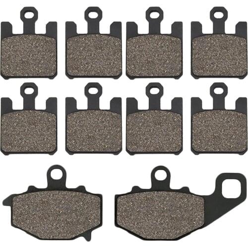 Motorcycle Front Rear Brake Pads for Kawasaki ZX6R ZX636 Ninja ZX 636 2003-2007 ZX 6RR ZX 600 2003-2006 ZX10R ZX 1000 2004-2007