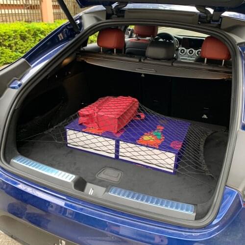 Car Trunk Mesh Net Cargo Bag For Mitsubishi / Mazda / Subaru / Suzuki / Toyota Lexus / Honda Acura / Renault / Nissan