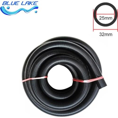 Vacuum Cleaner thread Hose,soft pipe,bellows, straws, inner diameter 25mm/outer 32mm, black