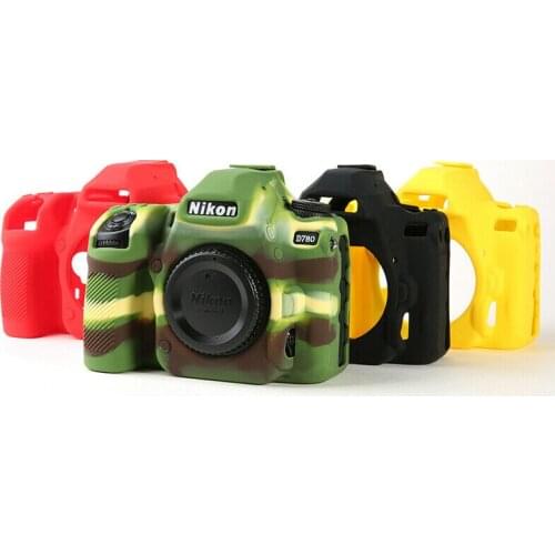 Silicone Armor Skin DSLR Camera Body Case bag cover for Nikon D780 Camera Rubber Body Cover