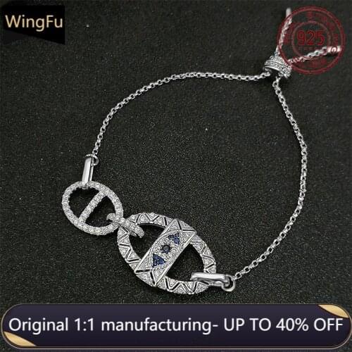 New product original 1:1 925 sterling silver demon eye bracelet adjustable luxury brand Monaco womens party jewelry