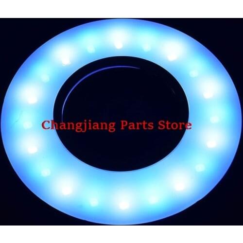 1set 4W Car Interior Reading Lamp USB Charging Roof Magnet Automatic Ceiling Lamp Touch Type Night Light Adjustable Color Change