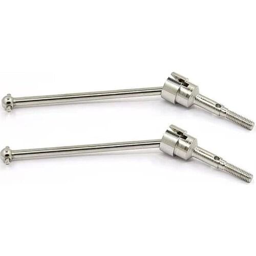 Durable 2pcs/set Metal Drive Shaft CVD Dogbone Wheel Shaft for 1/10 Wltoys 104001 RC Car Modification Part