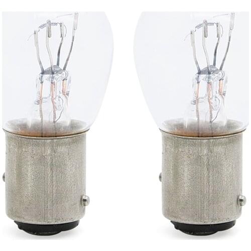 A4813 6V Brake Stop Taillight Tail Light Bulb Taillamp Bulbs 1154 21/5W 6 Volt For Honda Yamaha Vintage Motorcycle 122-84514-00