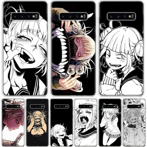 Anime Himiko Toga Boku Phone Case For Samsung Galaxy S10 S20 Ultra Lite Note 10 9 8 S9 S8 J4 J6 J8 Plus + Pro S7 Coque Capa