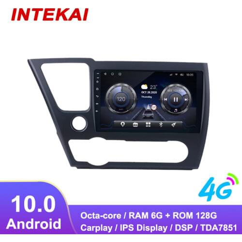 9" Android 10.0 Car Radio GPS Navigation autoradio multimedia player for honda CIVIC 2014 2017 head unit stereo