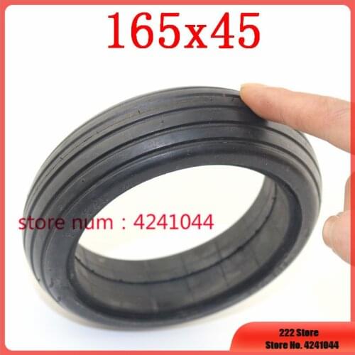 Free shipping 165x45 tyre 6.5 inch Non-inflatable tire for Two Wheels Hoverboards and Electric Scooters